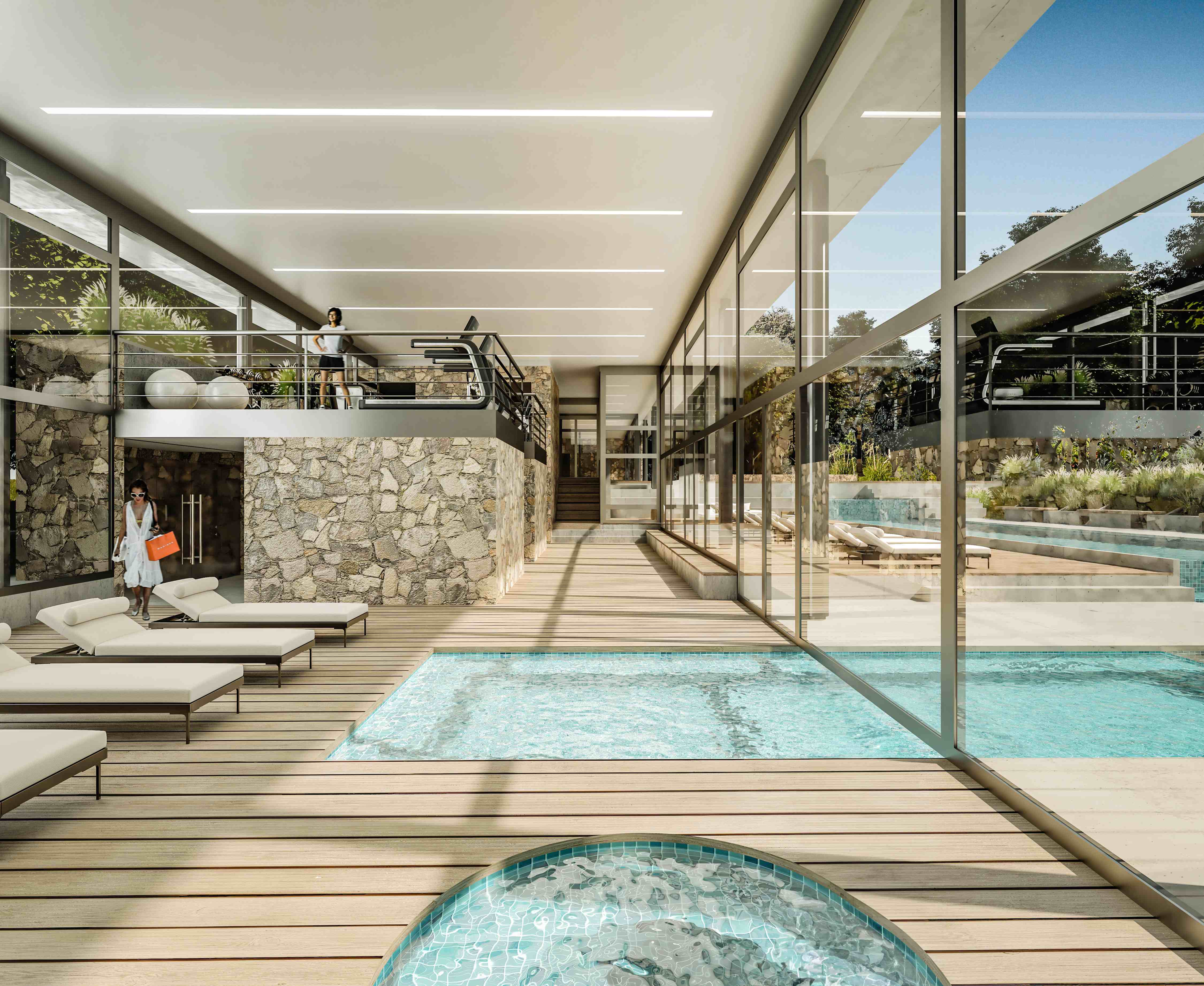 Spa y Áreas de Relajación